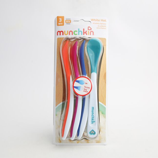 Munchkin халуун мэдэрдэг халбага №4 3+